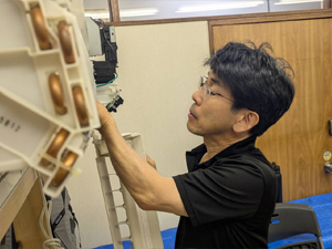 第163回 新宿教室エアコン完全分解研修会風景