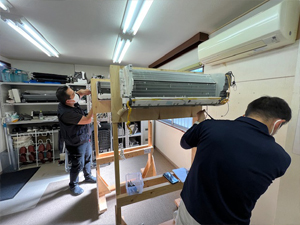 第172回 新宿教室エアコン完全分解研修会風景