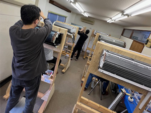 第176回　新宿教室エアコン完全分解研修会風景