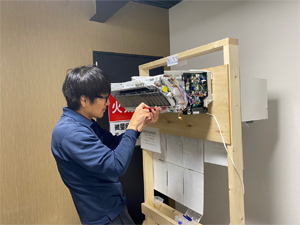 日本エアコンクリーニング協会大阪教室 第31回技術研修会の様子