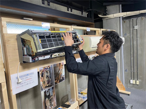 日本エアコンクリーニング協会大阪教室 第35回技術研修会の様子