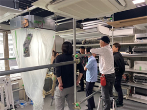 日本エアコンクリーニング協会大阪教室　第52回技術研修会の様子