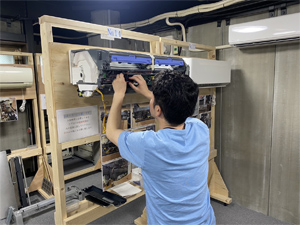 日本エアコンクリーニング協会大阪教室　第55回技術研修会の様子