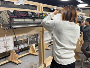 日本エアコンクリーニング協会大阪教室　第61回技術研修会の様子