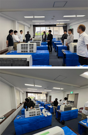 日本エアコンクリーニング協会 2025年東北研修会開催風景