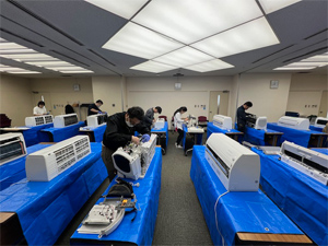 日本エアコンクリーニング協会 2025年東海研修会の様子