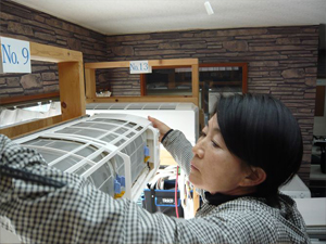 日本エアコンクリーニング協会　第793回技術研修会の様子