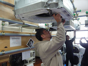 日本エアコンクリーニング協会　第798回技術研修会の様子