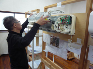 日本エアコンクリーニング協会　第799回技術研修会の様子