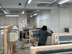 第18回　エアコン福岡教室完全分解研修会風景