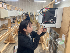 日本エアコンクリーニング協会福岡教室 第98回技術研修会の様子