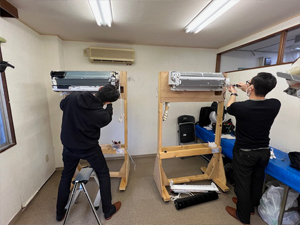 第177回　新宿教室エアコン完全分解研修会風景