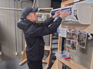 日本エアコンクリーニング協会大阪教室　第68回技術研修会の様子