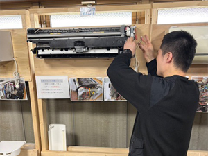 日本エアコンクリーニング協会大阪教室 第71回技術研修会の様子