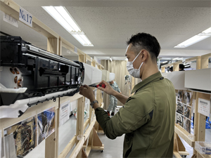 日本エアコンクリーニング協会仙台教室　第2回技術研修会の様子